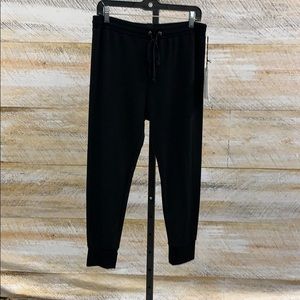 Fifteen Twenty soft knit joggers, NWT black lounge